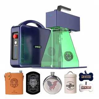 Gweike Cloud G2 PRO 30W Fiber Laser Marker Machine Elektryczny podnośnik