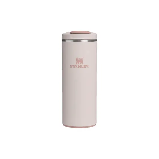 Kubek termiczny Stanley Transit Fliptop Rose Quartz – 350 ml, różowy
