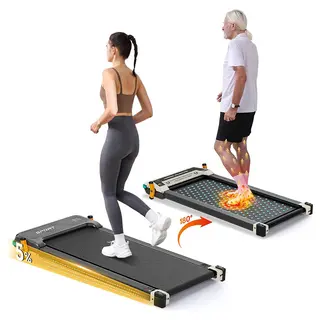 Bieżnia dwustronna Akluer pod biurko z masażerem stóp Shiatsu