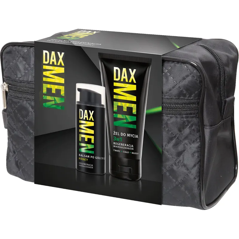 Zestaw Dax Men Balsam kojący do twarzy + Żel do mycia 3w1