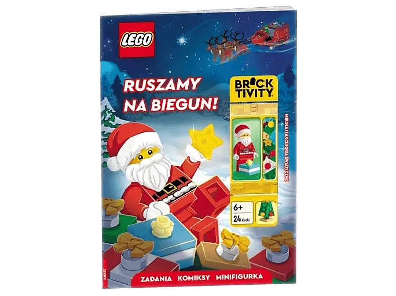 Książka LEGO Mixed Themes. Ruszamy na biegun! Wielokolorowy
