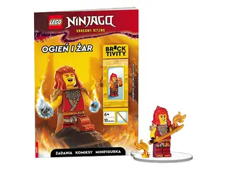 Książka LEGO Ninjago Ogień i Żar