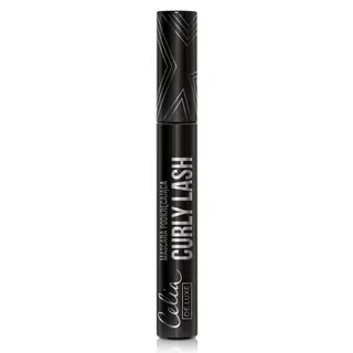 Celia De Luxe Mascara podkręcająca CURLY LASH czarna z silikonową szczoteczką 11 ml