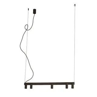 Lampa wisząca FOURTY LINE LED 900 Czarny 12298 Nowodvorski