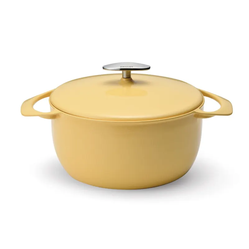Garnek żeliwny UNILLOY Yellow 20 cm [UC200YE]