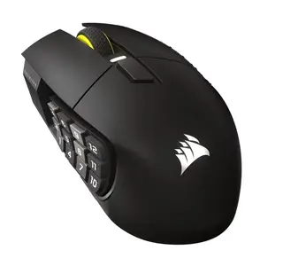 Corsair Mysz bezprzewodowa Scimitar Elite Wireless SE Gun Metal 33000 DPI