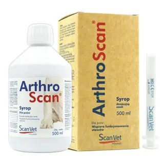 SCANVET ArthroScan Syrop - suplementy dla psa - 500ml