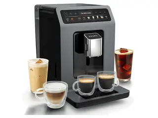 Ekspres ciśnieniowy KRUPS Evidence Hot & Cold EA898GF0 Szary
