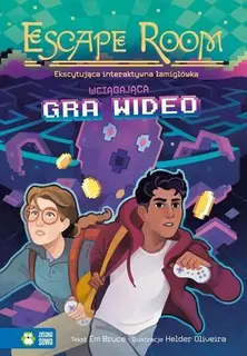 Escape Room Gra wideo interaktywna książka łamigłówka Zielona Sowa