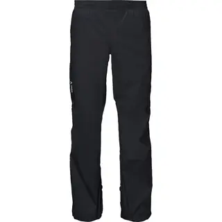 Vaude Men's Drop Pants II, spodnie przeciwdeszczowe, męskie, czarne