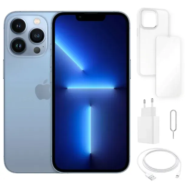 APPLE IPHONE 13 PRO 256 GB | STAN A+ | GRATISY | NIEBIESKI | SIM + eSIM