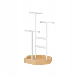 Ekspozytor stojak NA BIŻUTERIĘ wieszak na kolczyki NOWOCZESNY drzewko 36 cm