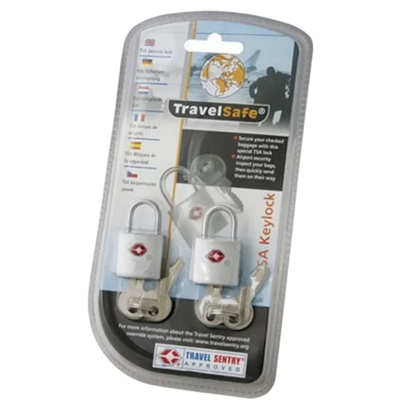 TravelSafe Travellock TSA z kluczem, 2 szt.