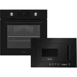 Zestaw AGD do zabudowy Kernau Piekarnik elektryczny KBO 0661 SK B + Kuchenka mikrofalowa KMO 204.1 GB Slim