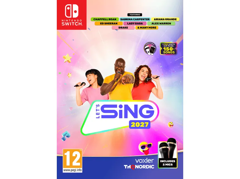 PLAION Let's Sing 2027 + 2 mikrofony
