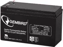 Gembird Akumulator uniwersalny 12V/7Ah