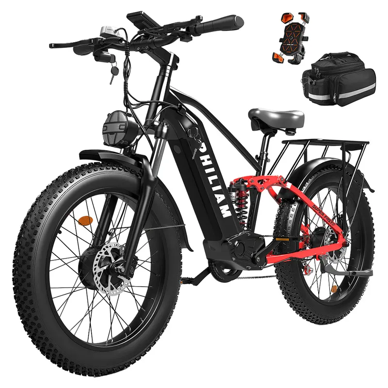 Rower elektryczny PHILIAM F3 PRO z dwoma silnikami 1000 W*2 52 V 23 Ah