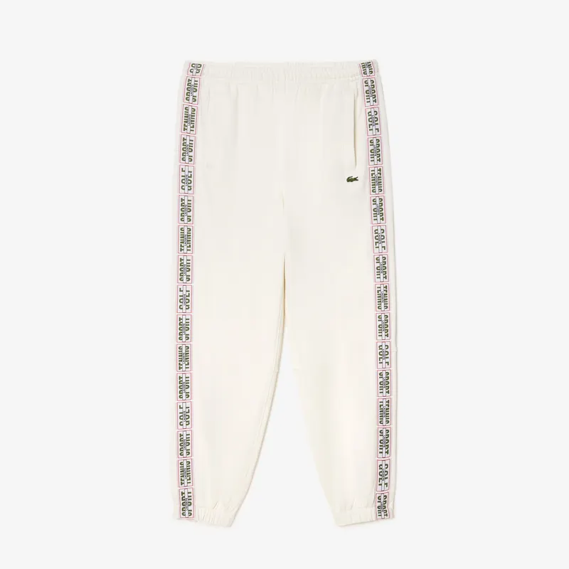 Lacoste Logo Stripe Track Pants Męskie Beżowy