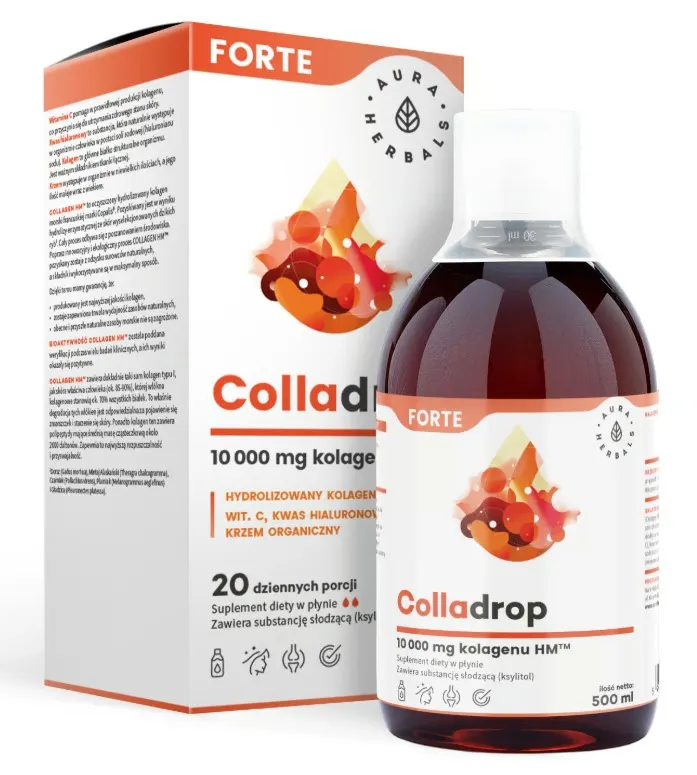 Aura Herbals Colladrop 10000mg Suplement Diety 500ml