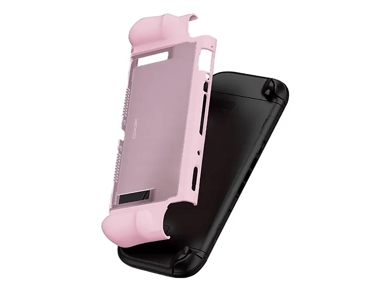 Etui YAXO Buzzard Neon Pink do Nintendo Switch 2 Różowy