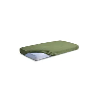 Prześc. frotte z gumą roz. 110/120x190/200x20 PREM