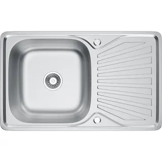 Zlewozmywak stalowy Kernau KSSH 4578 1B1D Len