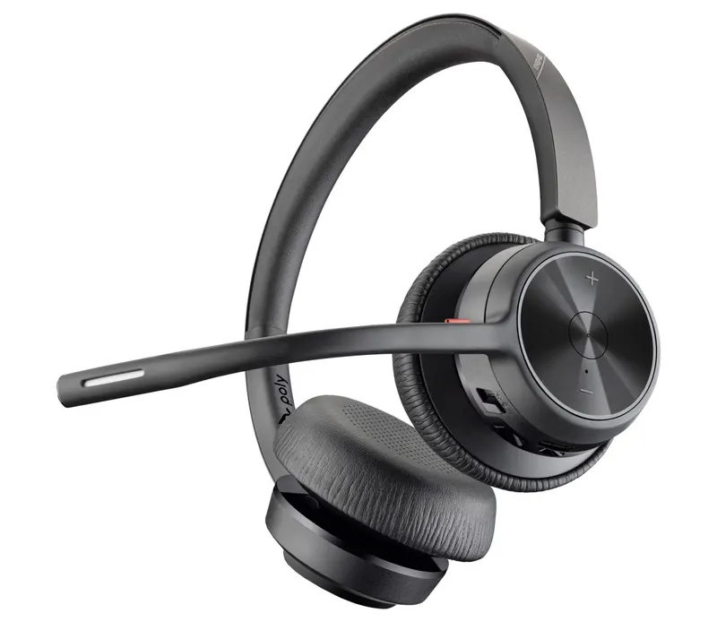 Zestaw słuchawkowy Poly Voyager 4320 USB-C + adapter BT700 + stacja ładująca