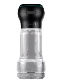 Kiiroo Feel Crystal Pocket Stroker + PowerBlow