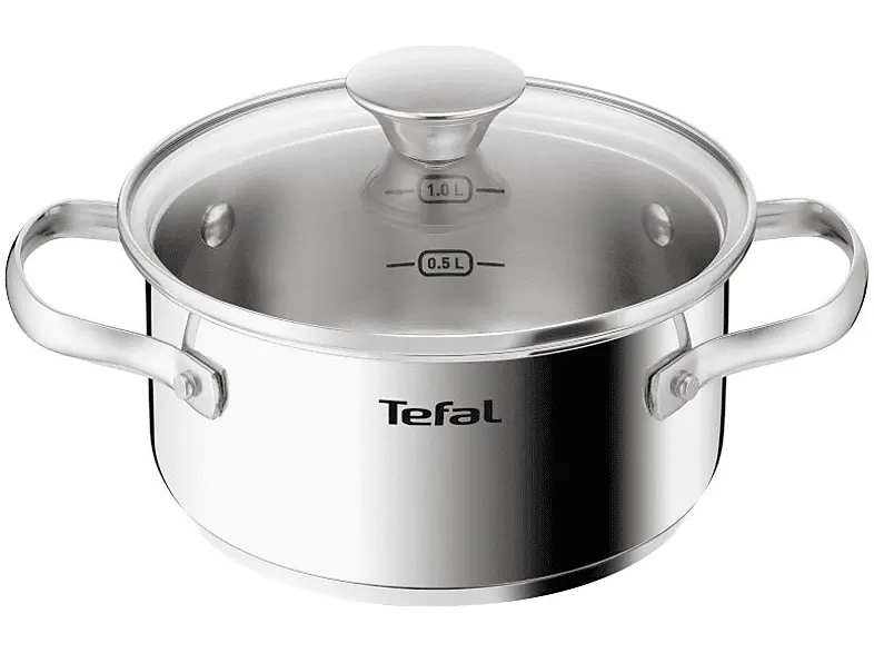 Garnek TEFAL Minis H8744255 Srebrny