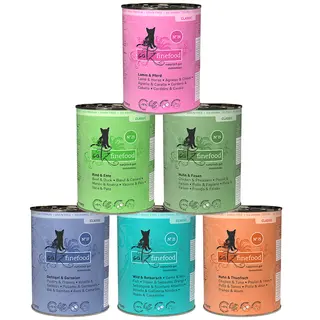 Korzystny pakiet catz finefood, 12 x 400 g - Pakiet mieszany II