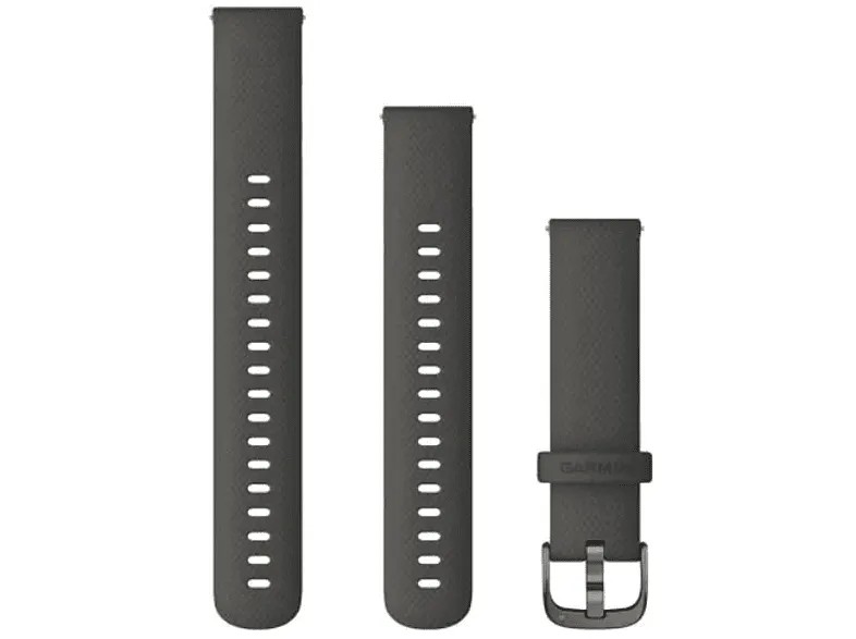 Pasek GARMIN z mechanizmem szybkiego odłączania 18 mm Grafitowy 010-12932-0E