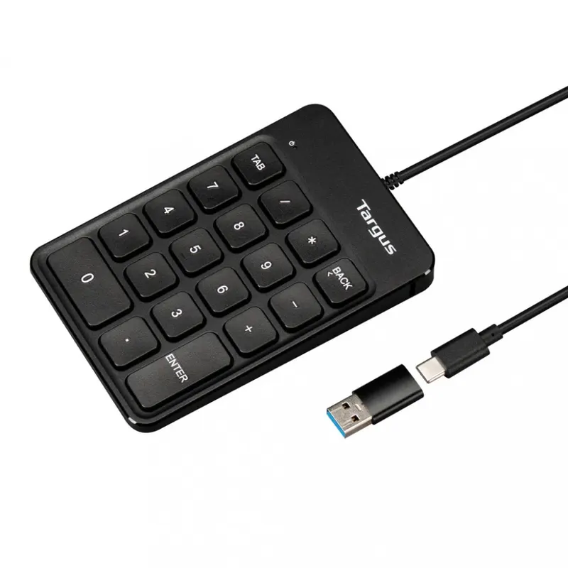 Targus Klawiatura numeryczna USB Wired Numeric EcoSmart Keypad