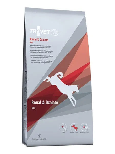 TROVET Renal & Oxalate RID - sucha karma dla psa - 12,5kg