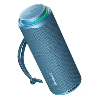 Tronsmart T8 przenośny głośnik zewnętrzny, moc 40 W, 18 godzin odtwarzania – niebieski