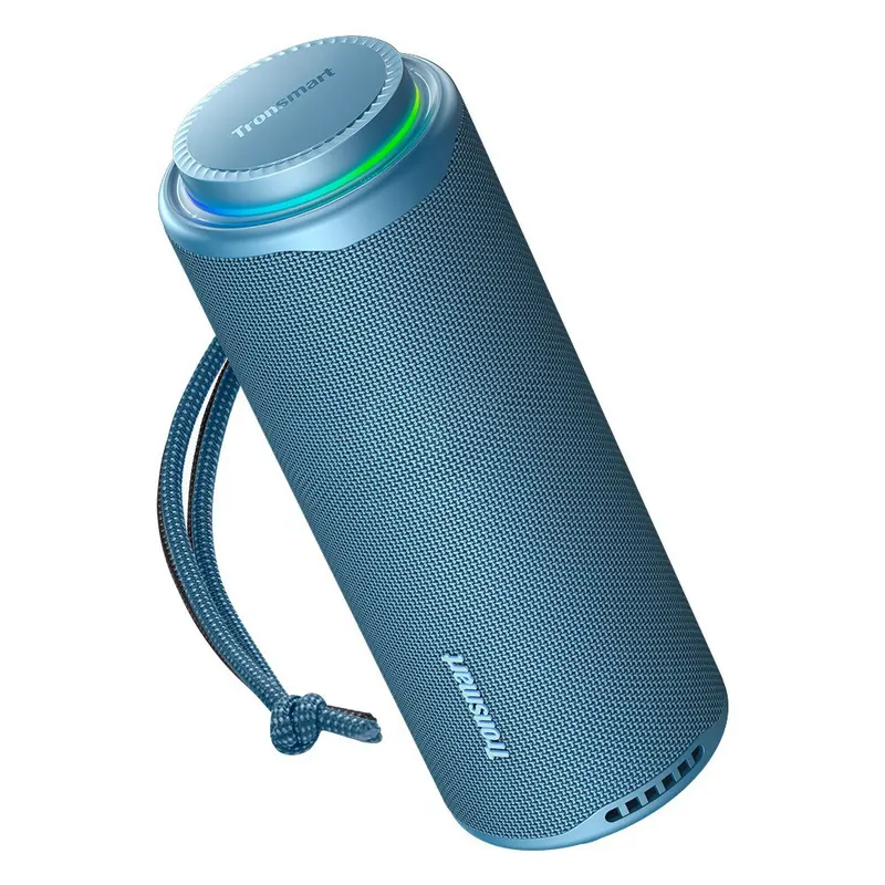 Tronsmart T8 przenośny głośnik zewnętrzny, moc 40 W, 18 godzin odtwarzania – niebieski
