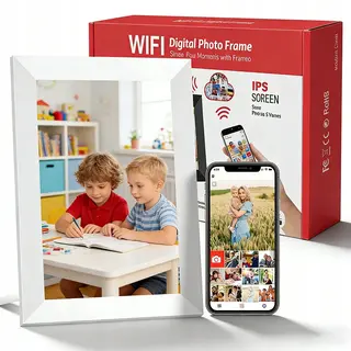 Cyfrowa Ramka na Zdjęcia WiFi 10.1' Frameo - Dotykowa 32GB HD