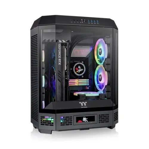 Thermaltake Obudowa - The Tower 600 TG - Black