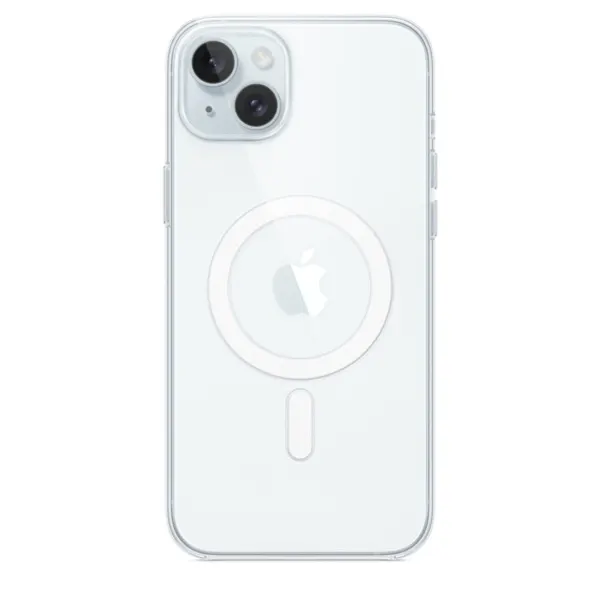 Etui Apple Clear Case na iPhone 15 Plus MagSafe przezroczyste