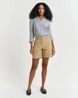 Gant Szorty Damskie Relaxed Fit Beżowe