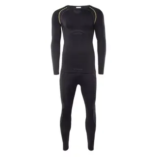 Bielizna termoaktywna Brugi 4RCG Black - męska, komplet, Rozmiar L/XL