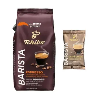 Kawa ziarnista Arabica Tchibo Barista Espresso 1000 g + gratis 100g
