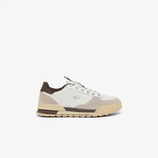 Lacoste Męskie Sneakersy Slam Break Ecru Biały