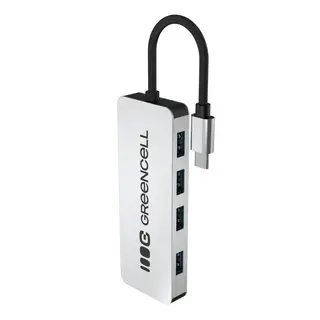 Green Cell HUB USB-C Basic USB-C do 4x USB-A 3.0