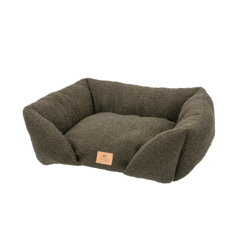 Ferplast legowisko Pamper Bouclé, zielone - Dł. x szer. x wys.: 55 x 45 x 20 cm