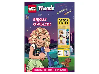 Książka LEGO Friends. Sięgaj gwiazd! Wielokolorowy