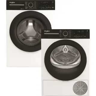 Zestaw AGD Whirlpool Pralka WAM762WBBPL 7kg Slim + Suszarka WSD74WBBPL 7kg Slim