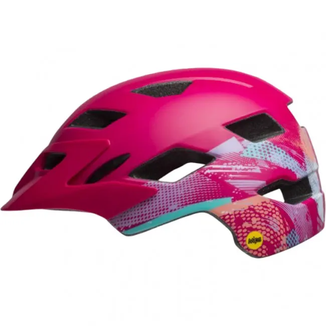 Bell Sidetrack Mips, kask rowerowy, junior, czerwony