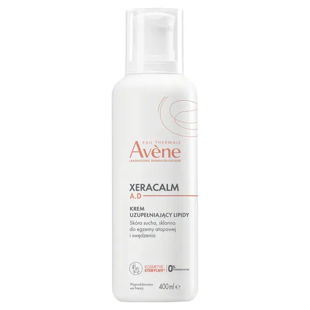 AVENE XeraCalm A.D 400 ml Krem Od 1 Dnia Życia Skóra Sucha AZS Czysty Skład