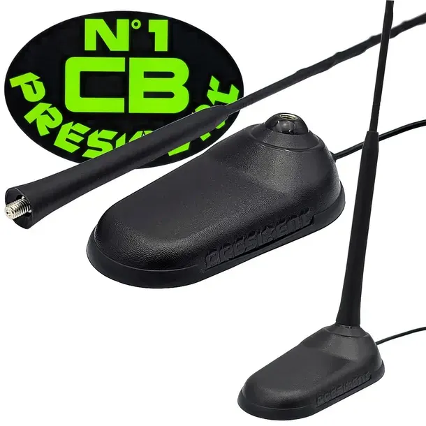 PRESIDENT VIRGINIA najlepsza krótka antena CB magnetyczna 50cm +3dBi
