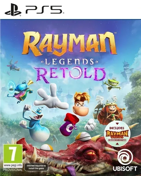 RAYMAN LEGENDS RETOLD / NOWA / PL / PS5